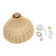 GLOBOSTAR® MAYOTTE 00724 Boho Κρεμαστό Φωτιστικό Οροφής με Ντουί 1 x E27 AC 220-240V IP20 - Μπεζ - Μ40 x Π40 x Υ28cm GLOBOSTAR® MAYOTTE 00724 Boho Κρεμαστό Φωτιστικό Οροφής με Ντουί 1 x E27 AC 220-240V IP20 - Μπεζ - Μ40 x Π40 x Υ28cm