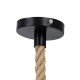 GLOBOSTAR® SIMON 00727 Boho Κρεμαστό Φωτιστικό Οροφής με Ντουί 1 x E27 AC 220-240V IP20 - Μπεζ & Μπλε - Μ50 x Π50 x Y47cm GLOBOSTAR® SIMON 00727 Boho Κρεμαστό Φωτιστικό Οροφής με Ντουί 1 x E27 AC 220-240V IP20 - Μπεζ & Μπλε - Μ50 x Π50 x Y47cm