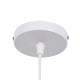 GLOBOSTAR® SANTOR 00729 Boho Κρεμαστό Φωτιστικό Οροφής με Ντουί 1 x E27 AC 220-240V IP20 - Λευκό & Μπλε - Μ50 x Π50 x Y50cm GLOBOSTAR® SANTOR 00729 Boho Κρεμαστό Φωτιστικό Οροφής με Ντουί 1 x E27 AC 220-240V IP20 - Λευκό & Μπλε - Μ50 x Π50 x Y50cm