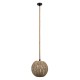 GLOBOSTAR® MANDALA 00731 Boho Κρεμαστό Φωτιστικό Οροφής με Ντουί 1 x E27 AC 220-240V IP20 - Μπεζ - Μ30 x Π30 x Y30cm GLOBOSTAR® MANDALA 00731 Boho Κρεμαστό Φωτιστικό Οροφής με Ντουί 1 x E27 AC 220-240V IP20 - Μπεζ - Μ30 x Π30 x Y30cm