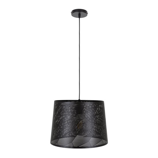 GLOBOSTAR® SPARKLE 00733 Μοντέρνο Κρεμαστό Φωτιστικό Οροφής με Ντουί 1 x E27 AC 220-240V IP20 - Μαύρο - Μ35 x Π35 x Υ26cm GLOBOSTAR® SPARKLE 00733 Μοντέρνο Κρεμαστό Φωτιστικό Οροφής με Ντουί 1 x E27 AC 220-240V IP20 - Μαύρο - Μ35 x Π35 x Υ26cm