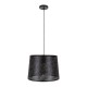 GLOBOSTAR® SPARKLE 00733 Μοντέρνο Κρεμαστό Φωτιστικό Οροφής με Ντουί 1 x E27 AC 220-240V IP20 - Μαύρο - Μ35 x Π35 x Υ26cm GLOBOSTAR® SPARKLE 00733 Μοντέρνο Κρεμαστό Φωτιστικό Οροφής με Ντουί 1 x E27 AC 220-240V IP20 - Μαύρο - Μ35 x Π35 x Υ26cm