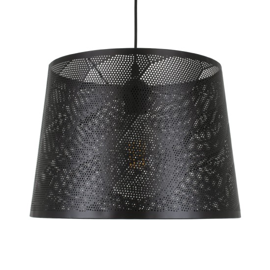 GLOBOSTAR® SPARKLE 00733 Μοντέρνο Κρεμαστό Φωτιστικό Οροφής με Ντουί 1 x E27 AC 220-240V IP20 - Μαύρο - Μ35 x Π35 x Υ26cm GLOBOSTAR® SPARKLE 00733 Μοντέρνο Κρεμαστό Φωτιστικό Οροφής με Ντουί 1 x E27 AC 220-240V IP20 - Μαύρο - Μ35 x Π35 x Υ26cm