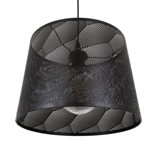 GLOBOSTAR® SPARKLE 00733 Μοντέρνο Κρεμαστό Φωτιστικό Οροφής με Ντουί 1 x E27 AC 220-240V IP20 - Μαύρο - Μ35 x Π35 x Υ26cm GLOBOSTAR® SPARKLE 00733 Μοντέρνο Κρεμαστό Φωτιστικό Οροφής με Ντουί 1 x E27 AC 220-240V IP20 - Μαύρο - Μ35 x Π35 x Υ26cm