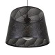 GLOBOSTAR® SPARKLE 00733 Μοντέρνο Κρεμαστό Φωτιστικό Οροφής με Ντουί 1 x E27 AC 220-240V IP20 - Μαύρο - Μ35 x Π35 x Υ26cm GLOBOSTAR® SPARKLE 00733 Μοντέρνο Κρεμαστό Φωτιστικό Οροφής με Ντουί 1 x E27 AC 220-240V IP20 - Μαύρο - Μ35 x Π35 x Υ26cm