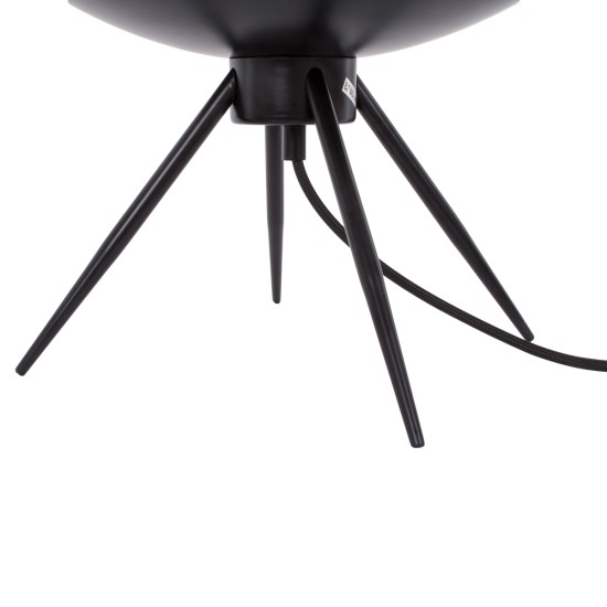 GLOBOSTAR® JAVAN 00737 Μοντέρνο Επιτραπέζιο Φωτιστικό Πορτατίφ με Ντουί 1 x E27 AC 220-240V IP20 - Μελί & Μαύρο - Μ30 x Π30 x Y40cm GLOBOSTAR® JAVAN 00737 Μοντέρνο Επιτραπέζιο Φωτιστικό Πορτατίφ με Ντουί 1 x E27 AC 220-240V IP20 - Μελί & Μαύρο - Μ30 x Π30 x Y40cm