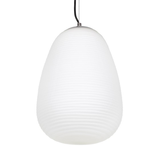 GLOBOSTAR® FREYA 00745 Μοντέρνο Κρεμαστό Φωτιστικό Οροφής με Ντουί 1 x E27 AC 220-240V IP20 - Λευκό & Ασημί - Μ24 x Π24 x Υ35cm GLOBOSTAR® FREYA 00745 Μοντέρνο Κρεμαστό Φωτιστικό Οροφής με Ντουί 1 x E27 AC 220-240V IP20 - Λευκό & Ασημί - Μ24 x Π24 x Υ35cm