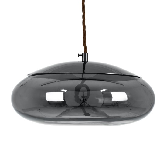 GLOBOSTAR® AXTON 00751 Μοντέρνο Κρεμαστό Φωτιστικό Οροφής LED 5W 500lm 180° AC 220-240V IP20 Θερμό Λευκό 2700K - Sanan SMD Chip - Μαύρο & Μαύρο Φιμέ - Μ30 x Π30 x Υ15cm - 2 Xρόνια Εγγύηση GLOBOSTAR® AXTON 00751 Μοντέρνο Κρεμαστό Φωτιστικό Οροφής LED 5W 500lm 180° AC 220-240V IP20 Θερμό Λευκό 2700K - Sanan SMD Chip - Μαύρο & Μαύρο Φιμέ - Μ30 x Π30 x Υ15cm - 2 Xρόνια Εγγύηση