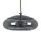GLOBOSTAR® AXTON 00751 Μοντέρνο Κρεμαστό Φωτιστικό Οροφής LED 5W 500lm 180° AC 220-240V IP20 Θερμό Λευκό 2700K - Sanan SMD Chip - Μαύρο & Μαύρο Φιμέ - Μ30 x Π30 x Υ15cm - 2 Xρόνια Εγγύηση GLOBOSTAR® AXTON 00751 Μοντέρνο Κρεμαστό Φωτιστικό Οροφής LED 5W 500lm 180° AC 220-240V IP20 Θερμό Λευκό 2700K - Sanan SMD Chip - Μαύρο & Μαύρο Φιμέ - Μ30 x Π30 x Υ15cm - 2 Xρόνια Εγγύηση