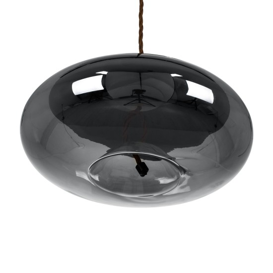 GLOBOSTAR® AXTON 00751 Μοντέρνο Κρεμαστό Φωτιστικό Οροφής LED 5W 500lm 180° AC 220-240V IP20 Θερμό Λευκό 2700K - Sanan SMD Chip - Μαύρο & Μαύρο Φιμέ - Μ30 x Π30 x Υ15cm - 2 Xρόνια Εγγύηση GLOBOSTAR® AXTON 00751 Μοντέρνο Κρεμαστό Φωτιστικό Οροφής LED 5W 500lm 180° AC 220-240V IP20 Θερμό Λευκό 2700K - Sanan SMD Chip - Μαύρο & Μαύρο Φιμέ - Μ30 x Π30 x Υ15cm - 2 Xρόνια Εγγύηση