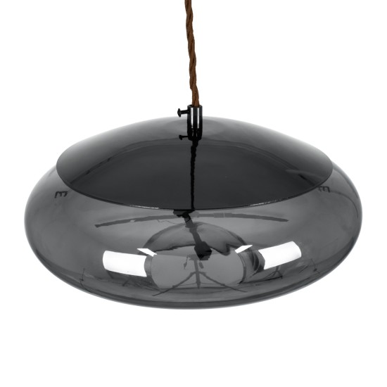 GLOBOSTAR® AXTON 00751 Μοντέρνο Κρεμαστό Φωτιστικό Οροφής LED 5W 500lm 180° AC 220-240V IP20 Θερμό Λευκό 2700K - Sanan SMD Chip - Μαύρο & Μαύρο Φιμέ - Μ30 x Π30 x Υ15cm - 2 Xρόνια Εγγύηση GLOBOSTAR® AXTON 00751 Μοντέρνο Κρεμαστό Φωτιστικό Οροφής LED 5W 500lm 180° AC 220-240V IP20 Θερμό Λευκό 2700K - Sanan SMD Chip - Μαύρο & Μαύρο Φιμέ - Μ30 x Π30 x Υ15cm - 2 Xρόνια Εγγύηση