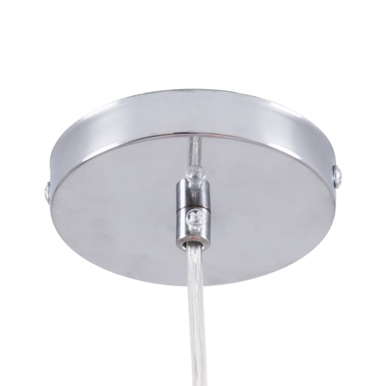 GLOBOSTAR® DIXAR 00762 Μοντέρνο Κρεμαστό Φωτιστικό Οροφής με Ντουί 1 x E27 AC 220-240V IP20 - Κόκκινο - Μ28 x Π28 x Υ40cm GLOBOSTAR® DIXAR 00762 Μοντέρνο Κρεμαστό Φωτιστικό Οροφής με Ντουί 1 x E27 AC 220-240V IP20 - Κόκκινο - Μ28 x Π28 x Υ40cm