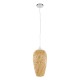 GLOBOSTAR® SAN TROPEZ 00764 Boho Κρεμαστό Φωτιστικό Οροφής με Ντουί 1 x E27 AC 220-240V IP20 - Μπεζ - Μ23 x Π23 x Υ42cm GLOBOSTAR® SAN TROPEZ 00764 Boho Κρεμαστό Φωτιστικό Οροφής με Ντουί 1 x E27 AC 220-240V IP20 - Μπεζ - Μ23 x Π23 x Υ42cm