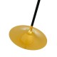 GLOBOSTAR® JOLIET 00780 Μοντέρνο Φωτιστικό Οροφής με Ντουί 6 x G9 AC 220-240V IP20 - Μαύρο & Χρυσό - Μ93 x Π93 x Υ87cm