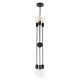 GLOBOSTAR® ZANE 00784 Μοντέρνο Φωτιστικό Οροφής με Ντουί 6 x E27 AC 220-240V IP20 - Μαύρο - Μ70 x Π70 x Υ100cm GLOBOSTAR® ZANE 00784 Μοντέρνο Φωτιστικό Οροφής με Ντουί 6 x E27 AC 220-240V IP20 - Μαύρο - Μ70 x Π70 x Υ100cm