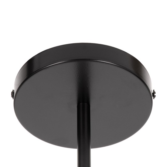 GLOBOSTAR® ZANE 00784 Μοντέρνο Φωτιστικό Οροφής με Ντουί 6 x E27 AC 220-240V IP20 - Μαύρο - Μ70 x Π70 x Υ100cm GLOBOSTAR® ZANE 00784 Μοντέρνο Φωτιστικό Οροφής με Ντουί 6 x E27 AC 220-240V IP20 - Μαύρο - Μ70 x Π70 x Υ100cm