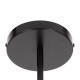 GLOBOSTAR® ZANE 00784 Μοντέρνο Φωτιστικό Οροφής με Ντουί 6 x E27 AC 220-240V IP20 - Μαύρο - Μ70 x Π70 x Υ100cm GLOBOSTAR® ZANE 00784 Μοντέρνο Φωτιστικό Οροφής με Ντουί 6 x E27 AC 220-240V IP20 - Μαύρο - Μ70 x Π70 x Υ100cm
