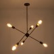 GLOBOSTAR® ZANE 00785 Μοντέρνο Φωτιστικό Οροφής με Ντουί 6 x E27 AC 220-240V IP20 - Χάλκινο - Μ70 x Π70 x Υ100cm GLOBOSTAR® ZANE 00785 Μοντέρνο Φωτιστικό Οροφής με Ντουί 6 x E27 AC 220-240V IP20 - Χάλκινο - Μ70 x Π70 x Υ100cm