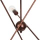 GLOBOSTAR® ZANE 00785 Μοντέρνο Φωτιστικό Οροφής με Ντουί 6 x E27 AC 220-240V IP20 - Χάλκινο - Μ70 x Π70 x Υ100cm GLOBOSTAR® ZANE 00785 Μοντέρνο Φωτιστικό Οροφής με Ντουί 6 x E27 AC 220-240V IP20 - Χάλκινο - Μ70 x Π70 x Υ100cm
