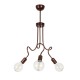GLOBOSTAR® ASPECT 00788 Μοντέρνο Φωτιστικό Οροφής με Ντουί 3 x E27 AC 220-240V IP20 - Χάλκινο - Μ42 x Π42 x Υ60cm GLOBOSTAR® ASPECT 00788 Μοντέρνο Φωτιστικό Οροφής με Ντουί 3 x E27 AC 220-240V IP20 - Χάλκινο - Μ42 x Π42 x Υ60cm