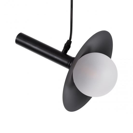GLOBOSTAR® CELEST 00789 Μοντέρνο Κρεμαστό Φωτιστικό Οροφής με Ντουί 1 x G9 AC 220-240V IP20 - Μαύρο & Λευκό - Μ20 x Π20 x Υ26.5cm GLOBOSTAR® CELEST 00789 Μοντέρνο Κρεμαστό Φωτιστικό Οροφής με Ντουί 1 x G9 AC 220-240V IP20 - Μαύρο & Λευκό - Μ20 x Π20 x Υ26.5cm