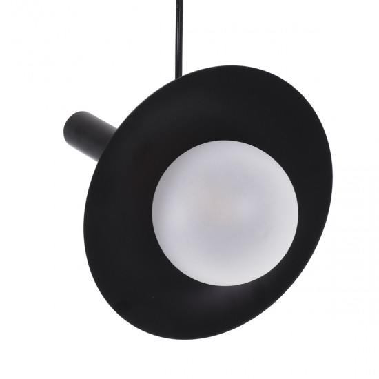 GLOBOSTAR® CELEST 00789 Μοντέρνο Κρεμαστό Φωτιστικό Οροφής με Ντουί 1 x G9 AC 220-240V IP20 - Μαύρο & Λευκό - Μ20 x Π20 x Υ26.5cm GLOBOSTAR® CELEST 00789 Μοντέρνο Κρεμαστό Φωτιστικό Οροφής με Ντουί 1 x G9 AC 220-240V IP20 - Μαύρο & Λευκό - Μ20 x Π20 x Υ26.5cm