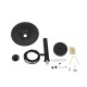 GLOBOSTAR® CELEST 00789 Μοντέρνο Κρεμαστό Φωτιστικό Οροφής με Ντουί 1 x G9 AC 220-240V IP20 - Μαύρο & Λευκό - Μ20 x Π20 x Υ26.5cm GLOBOSTAR® CELEST 00789 Μοντέρνο Κρεμαστό Φωτιστικό Οροφής με Ντουί 1 x G9 AC 220-240V IP20 - Μαύρο & Λευκό - Μ20 x Π20 x Υ26.5cm