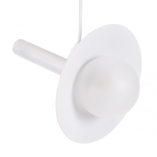 GLOBOSTAR® CELEST 00790 Μοντέρνο Κρεμαστό Φωτιστικό Οροφής με Ντουί 1 x G9 AC 220-240V IP20 - Λευκό - Μ20 x Π20 x Υ26.5cm GLOBOSTAR® CELEST 00790 Μοντέρνο Κρεμαστό Φωτιστικό Οροφής με Ντουί 1 x G9 AC 220-240V IP20 - Λευκό - Μ20 x Π20 x Υ26.5cm