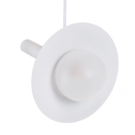 GLOBOSTAR® CELEST 00790 Μοντέρνο Κρεμαστό Φωτιστικό Οροφής με Ντουί 1 x G9 AC 220-240V IP20 - Λευκό - Μ20 x Π20 x Υ26.5cm GLOBOSTAR® CELEST 00790 Μοντέρνο Κρεμαστό Φωτιστικό Οροφής με Ντουί 1 x G9 AC 220-240V IP20 - Λευκό - Μ20 x Π20 x Υ26.5cm