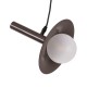 GLOBOSTAR® CELEST 00791 Μοντέρνο Κρεμαστό Φωτιστικό Οροφής με Ντουί 1 x G9 AC 220-240V IP20 - Καφέ & Λευκό - Μ20 x Π20 x Υ26.5cm GLOBOSTAR® CELEST 00791 Μοντέρνο Κρεμαστό Φωτιστικό Οροφής με Ντουί 1 x G9 AC 220-240V IP20 - Καφέ & Λευκό - Μ20 x Π20 x Υ26.5cm