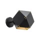 GLOBOSTAR® WELLES 00794 Μοντέρνο Φωτιστικό Τοίχου - Απλίκα με Ντουί 1 x E14 AC 220-240V IP20 - Μαύρο - Μ17 x Π28 x Υ17cm GLOBOSTAR® WELLES 00794 Μοντέρνο Φωτιστικό Τοίχου - Απλίκα με Ντουί 1 x E14 AC 220-240V IP20 - Μαύρο - Μ17 x Π28 x Υ17cm