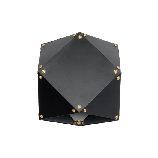 GLOBOSTAR® WELLES 00794 Μοντέρνο Φωτιστικό Τοίχου - Απλίκα με Ντουί 1 x E14 AC 220-240V IP20 - Μαύρο - Μ17 x Π28 x Υ17cm GLOBOSTAR® WELLES 00794 Μοντέρνο Φωτιστικό Τοίχου - Απλίκα με Ντουί 1 x E14 AC 220-240V IP20 - Μαύρο - Μ17 x Π28 x Υ17cm