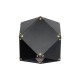 GLOBOSTAR® WELLES 00794 Μοντέρνο Φωτιστικό Τοίχου - Απλίκα με Ντουί 1 x E14 AC 220-240V IP20 - Μαύρο - Μ17 x Π28 x Υ17cm GLOBOSTAR® WELLES 00794 Μοντέρνο Φωτιστικό Τοίχου - Απλίκα με Ντουί 1 x E14 AC 220-240V IP20 - Μαύρο - Μ17 x Π28 x Υ17cm