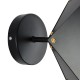 GLOBOSTAR® WELLES 00794 Μοντέρνο Φωτιστικό Τοίχου - Απλίκα με Ντουί 1 x E14 AC 220-240V IP20 - Μαύρο - Μ17 x Π28 x Υ17cm GLOBOSTAR® WELLES 00794 Μοντέρνο Φωτιστικό Τοίχου - Απλίκα με Ντουί 1 x E14 AC 220-240V IP20 - Μαύρο - Μ17 x Π28 x Υ17cm