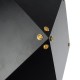 GLOBOSTAR® WELLES 00794 Μοντέρνο Φωτιστικό Τοίχου - Απλίκα με Ντουί 1 x E14 AC 220-240V IP20 - Μαύρο - Μ17 x Π28 x Υ17cm GLOBOSTAR® WELLES 00794 Μοντέρνο Φωτιστικό Τοίχου - Απλίκα με Ντουί 1 x E14 AC 220-240V IP20 - Μαύρο - Μ17 x Π28 x Υ17cm