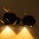 GLOBOSTAR® WELLES 00795 Μοντέρνο Φωτιστικό Τοίχου - Απλίκα με Ντουί 2 x E14 AC 220-240V IP20 - Μαύρο - Μ52 x Π21 x Υ17cm GLOBOSTAR® WELLES 00795 Μοντέρνο Φωτιστικό Τοίχου - Απλίκα με Ντουί 2 x E14 AC 220-240V IP20 - Μαύρο - Μ52 x Π21 x Υ17cm