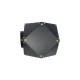 GLOBOSTAR® WELLES 00795 Μοντέρνο Φωτιστικό Τοίχου - Απλίκα με Ντουί 2 x E14 AC 220-240V IP20 - Μαύρο - Μ52 x Π21 x Υ17cm GLOBOSTAR® WELLES 00795 Μοντέρνο Φωτιστικό Τοίχου - Απλίκα με Ντουί 2 x E14 AC 220-240V IP20 - Μαύρο - Μ52 x Π21 x Υ17cm