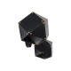 GLOBOSTAR® WELLES 00795 Μοντέρνο Φωτιστικό Τοίχου - Απλίκα με Ντουί 2 x E14 AC 220-240V IP20 - Μαύρο - Μ52 x Π21 x Υ17cm GLOBOSTAR® WELLES 00795 Μοντέρνο Φωτιστικό Τοίχου - Απλίκα με Ντουί 2 x E14 AC 220-240V IP20 - Μαύρο - Μ52 x Π21 x Υ17cm