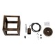 GLOBOSTAR® CUBE 00803 Μοντέρνο Κρεμαστό Φωτιστικό Οροφής με Ντουί 1 x E27 AC 220-240V IP20 - Χάλκινο Εφέ Σκουριάς - Μ25 x Π25 x Υ25cm GLOBOSTAR® CUBE 00803 Μοντέρνο Κρεμαστό Φωτιστικό Οροφής με Ντουί 1 x E27 AC 220-240V IP20 - Χάλκινο Εφέ Σκουριάς - Μ25 x Π25 x Υ25cm