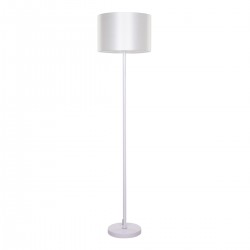 GLOBOSTAR® ASHLEY 00823 Μοντέρνο Επιδαπέδιο Φωτιστικό με Ντουί 1 x E27 AC 220-240V IP20 - Λευκό - Μ35 x Π35 x Υ145cm