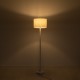 GLOBOSTAR® ASHLEY 00823 Μοντέρνο Επιδαπέδιο Φωτιστικό με Ντουί 1 x E27 AC 220-240V IP20 - Λευκό - Μ35 x Π35 x Υ145cm GLOBOSTAR® ASHLEY 00823 Μοντέρνο Επιδαπέδιο Φωτιστικό με Ντουί 1 x E27 AC 220-240V IP20 - Λευκό - Μ35 x Π35 x Υ145cm