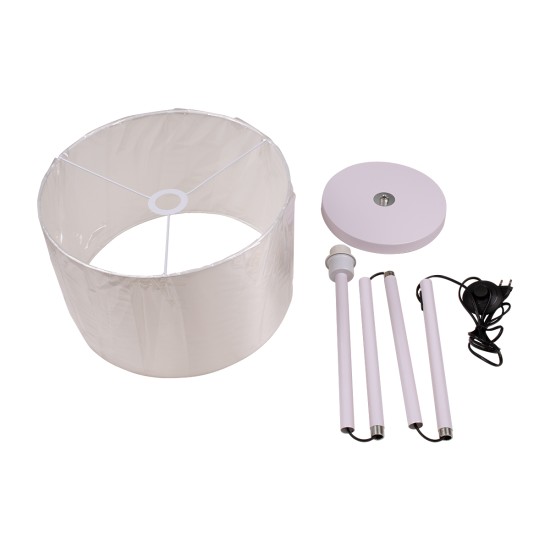 GLOBOSTAR® ASHLEY 00823 Μοντέρνο Επιδαπέδιο Φωτιστικό με Ντουί 1 x E27 AC 220-240V IP20 - Λευκό - Μ35 x Π35 x Υ145cm GLOBOSTAR® ASHLEY 00823 Μοντέρνο Επιδαπέδιο Φωτιστικό με Ντουί 1 x E27 AC 220-240V IP20 - Λευκό - Μ35 x Π35 x Υ145cm