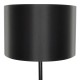 GLOBOSTAR® ASHLEY 00824 Μοντέρνο Επιδαπέδιο Φωτιστικό με Ντουί 1 x E27 AC 220-240V IP20 - Μαύρο & Μπεζ - Μ40 x Π40 x Υ145cm
