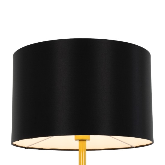 GLOBOSTAR® ASHLEY 00825 Μοντέρνο Επιδαπέδιο Φωτιστικό με Ντουί 1 x E27 AC 220-240V IP20 - Μαύρο & Χρυσό - Μ40 x Π40 x Υ148cm GLOBOSTAR® ASHLEY 00825 Μοντέρνο Επιδαπέδιο Φωτιστικό με Ντουί 1 x E27 AC 220-240V IP20 - Μαύρο & Χρυσό - Μ40 x Π40 x Υ148cm