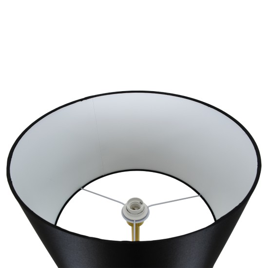 GLOBOSTAR® ASHLEY 00825 Μοντέρνο Επιδαπέδιο Φωτιστικό με Ντουί 1 x E27 AC 220-240V IP20 - Μαύρο & Χρυσό - Μ40 x Π40 x Υ148cm GLOBOSTAR® ASHLEY 00825 Μοντέρνο Επιδαπέδιο Φωτιστικό με Ντουί 1 x E27 AC 220-240V IP20 - Μαύρο & Χρυσό - Μ40 x Π40 x Υ148cm