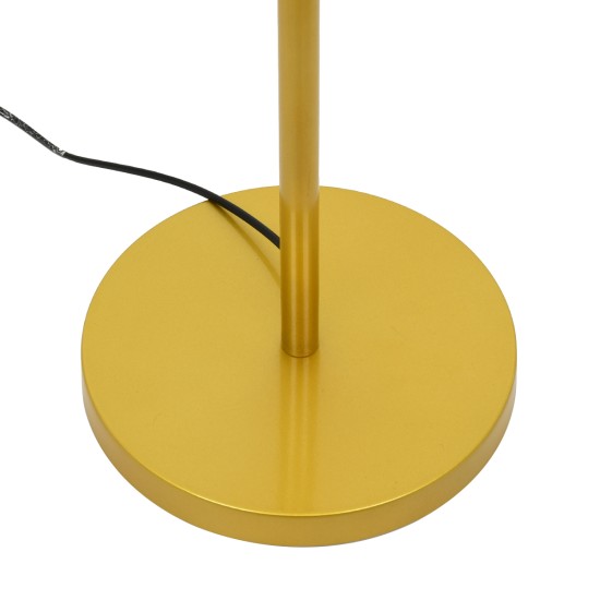 GLOBOSTAR® ASHLEY 00825 Μοντέρνο Επιδαπέδιο Φωτιστικό με Ντουί 1 x E27 AC 220-240V IP20 - Μαύρο & Χρυσό - Μ40 x Π40 x Υ148cm GLOBOSTAR® ASHLEY 00825 Μοντέρνο Επιδαπέδιο Φωτιστικό με Ντουί 1 x E27 AC 220-240V IP20 - Μαύρο & Χρυσό - Μ40 x Π40 x Υ148cm