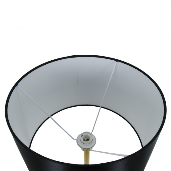 GLOBOSTAR® CEDAR 00829 Μοντέρνο Επιδαπέδιο Φωτιστικό με Ντουί 1 x E27 AC 220-240V IP20 - Μαύρο & Χρυσό - Μ40 x Π40 x Υ148cm GLOBOSTAR® CEDAR 00829 Μοντέρνο Επιδαπέδιο Φωτιστικό με Ντουί 1 x E27 AC 220-240V IP20 - Μαύρο & Χρυσό - Μ40 x Π40 x Υ148cm