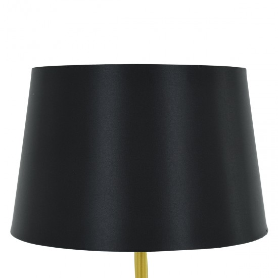 GLOBOSTAR® CEDAR 00829 Μοντέρνο Επιδαπέδιο Φωτιστικό με Ντουί 1 x E27 AC 220-240V IP20 - Μαύρο & Χρυσό - Μ40 x Π40 x Υ148cm GLOBOSTAR® CEDAR 00829 Μοντέρνο Επιδαπέδιο Φωτιστικό με Ντουί 1 x E27 AC 220-240V IP20 - Μαύρο & Χρυσό - Μ40 x Π40 x Υ148cm