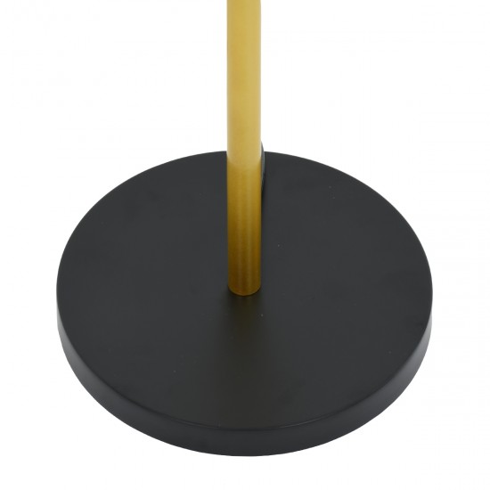 GLOBOSTAR® CEDAR 00829 Μοντέρνο Επιδαπέδιο Φωτιστικό με Ντουί 1 x E27 AC 220-240V IP20 - Μαύρο & Χρυσό - Μ40 x Π40 x Υ148cm GLOBOSTAR® CEDAR 00829 Μοντέρνο Επιδαπέδιο Φωτιστικό με Ντουί 1 x E27 AC 220-240V IP20 - Μαύρο & Χρυσό - Μ40 x Π40 x Υ148cm