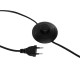GLOBOSTAR® CEDAR 00829 Μοντέρνο Επιδαπέδιο Φωτιστικό με Ντουί 1 x E27 AC 220-240V IP20 - Μαύρο & Χρυσό - Μ40 x Π40 x Υ148cm GLOBOSTAR® CEDAR 00829 Μοντέρνο Επιδαπέδιο Φωτιστικό με Ντουί 1 x E27 AC 220-240V IP20 - Μαύρο & Χρυσό - Μ40 x Π40 x Υ148cm